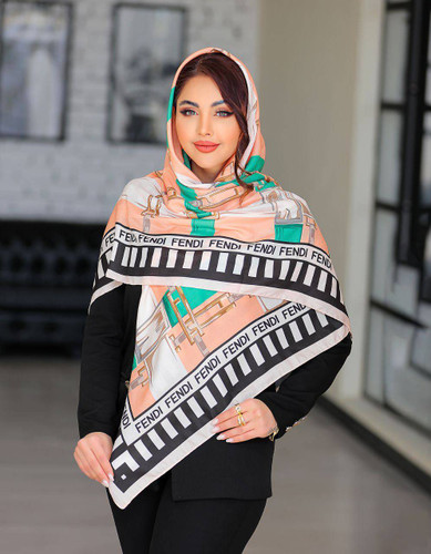 روسری زنانه نخ سیااسکارف قواره ۱۴۰